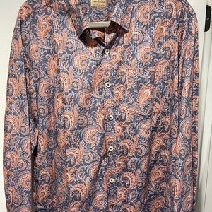 Tommy Bahama Paisley Button Down